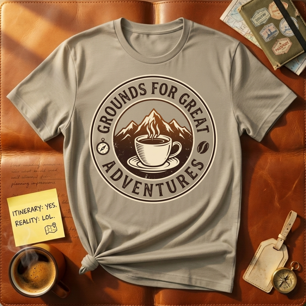 Grounds For Great Adventures T-Shirt