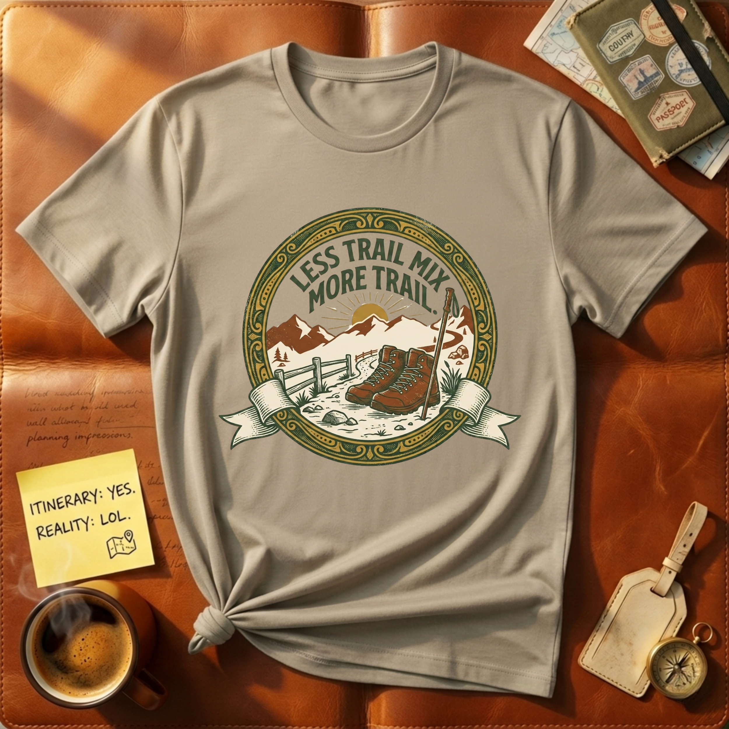 Less Trail Mix More Trail T-Shirt