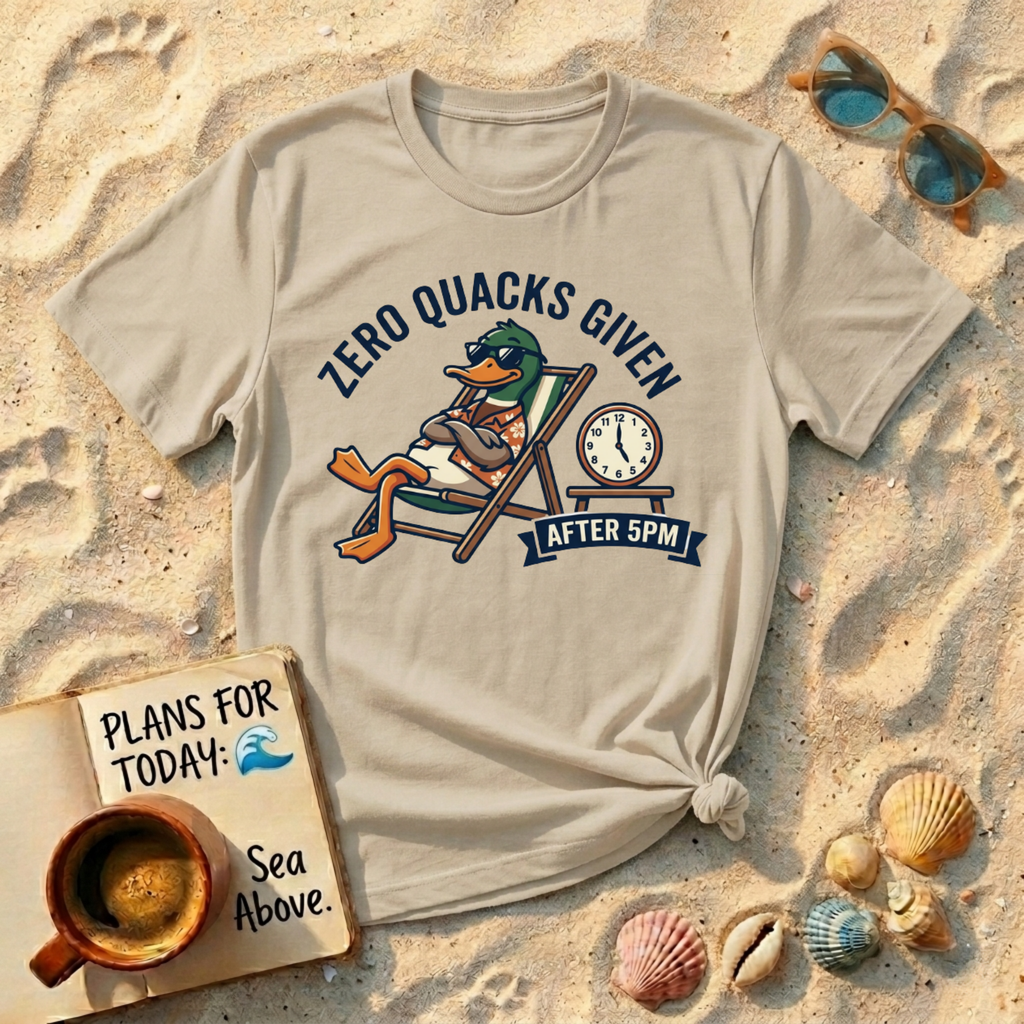 Zero Quacks Given After Five T-Shirt