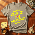 Coffee Dog Open Road Bold T-Shirt
