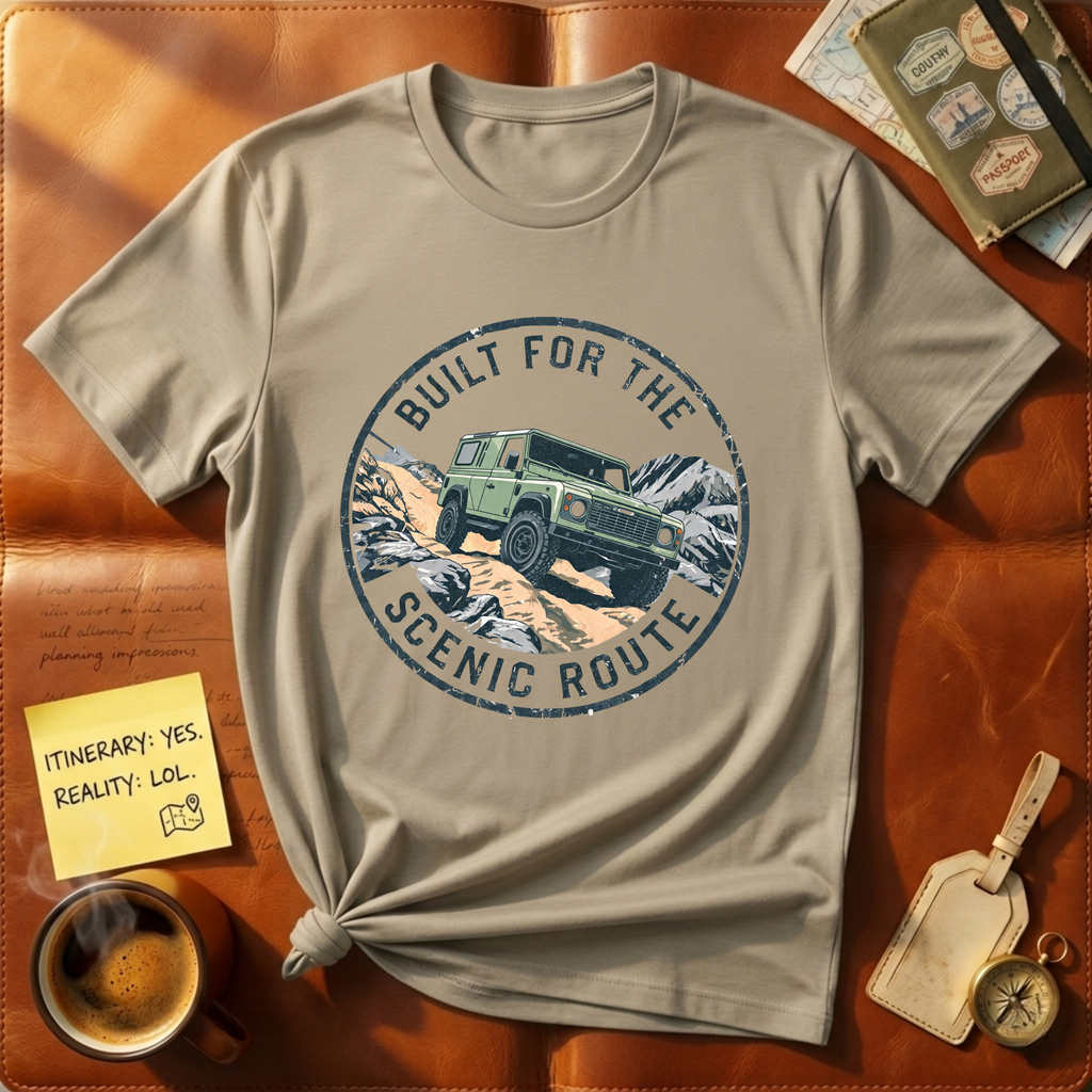Build For The Scenic Route T-Shirt