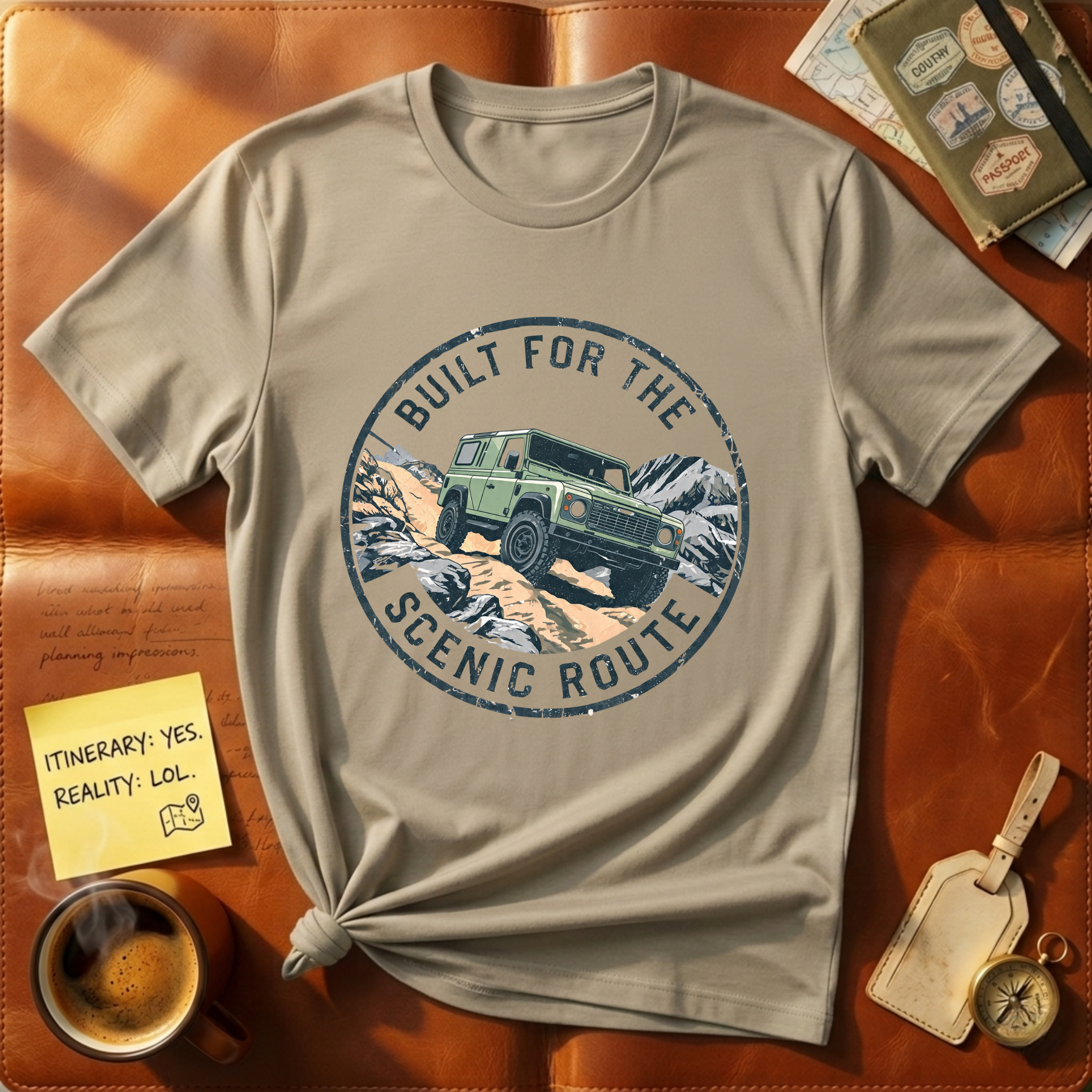 Build For The Scenic Route T-Shirt