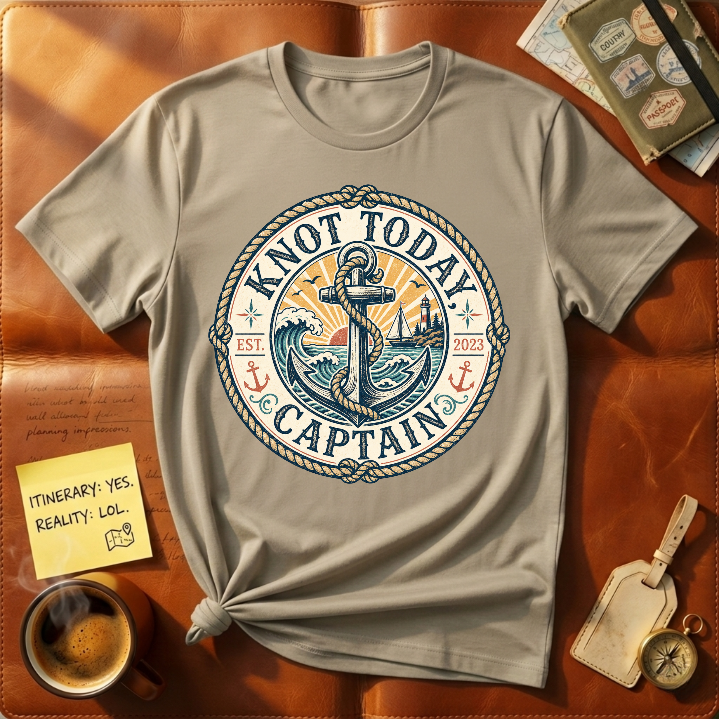 Knot Today Captain T-Shirt