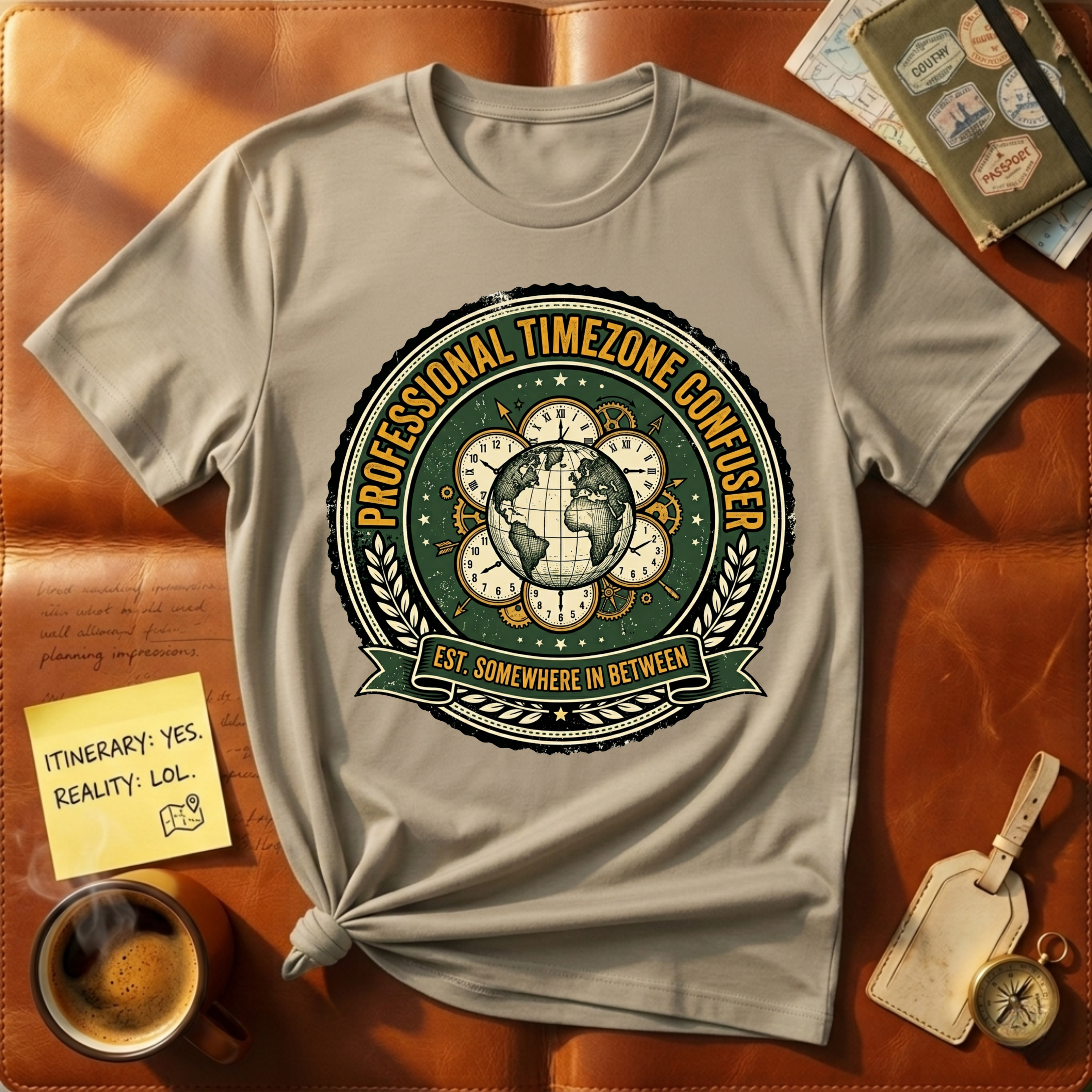 Professional Timezone Confuser T-Shirt