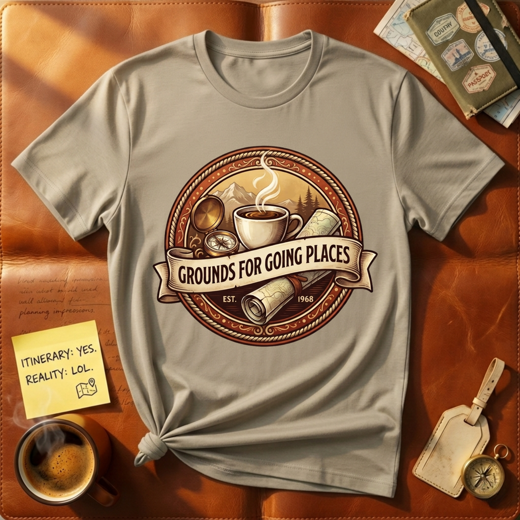 Grounds For Going Places T-Shirt