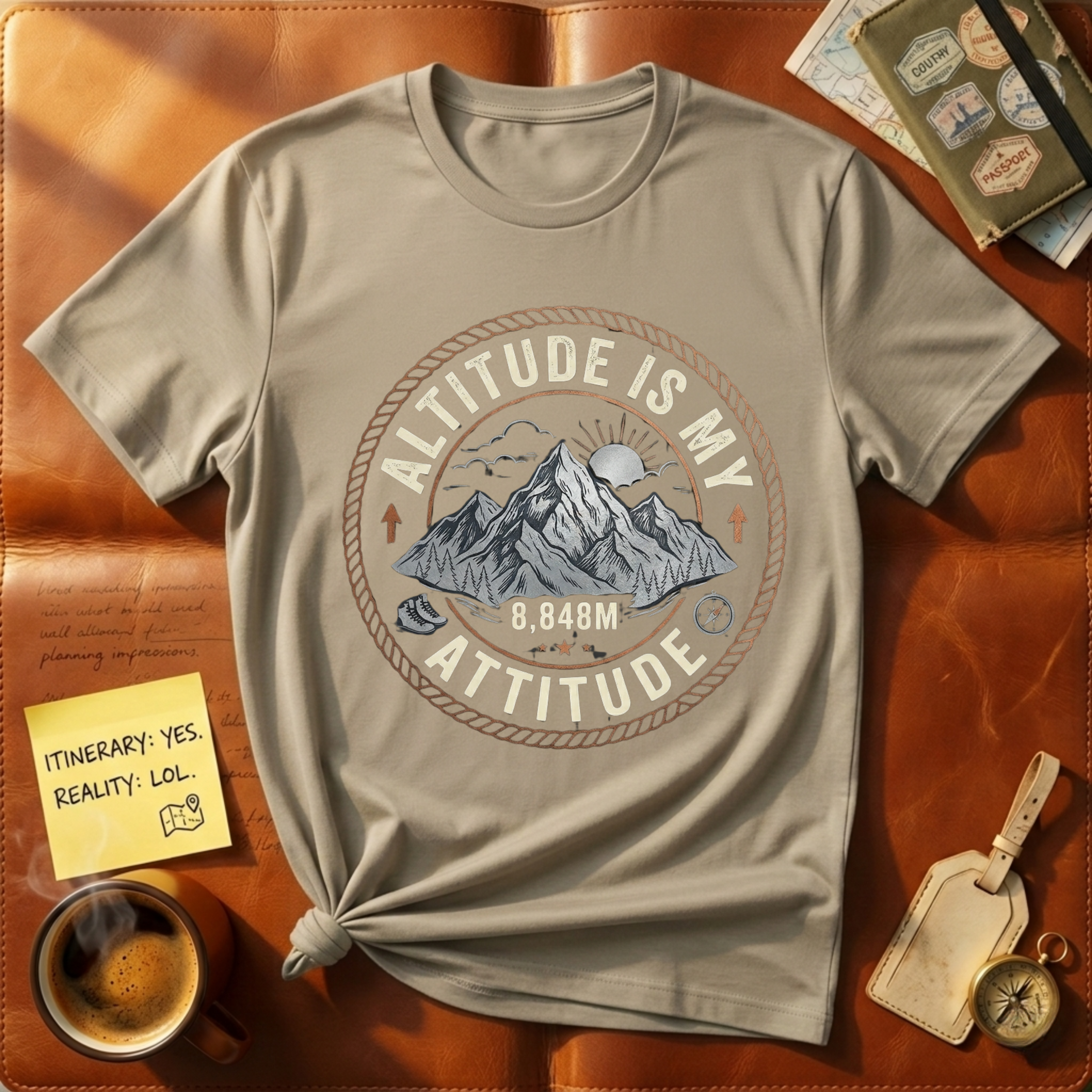 Altitude is my attitude T-Shirt