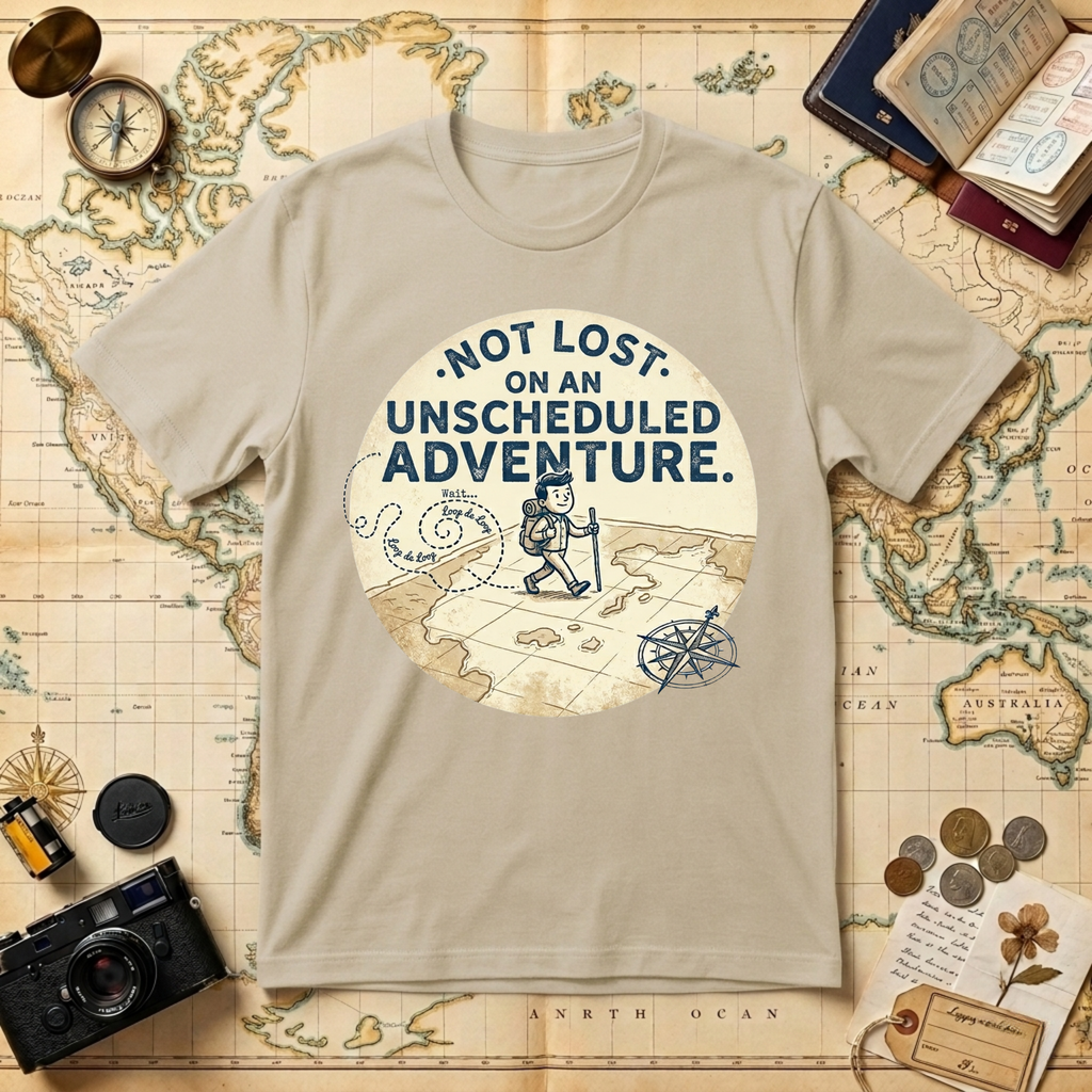 On An Unscheduled Adventure T-Shirt