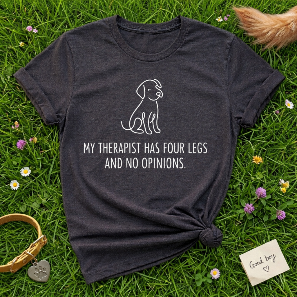 My Therapist has four legs T-Shirt