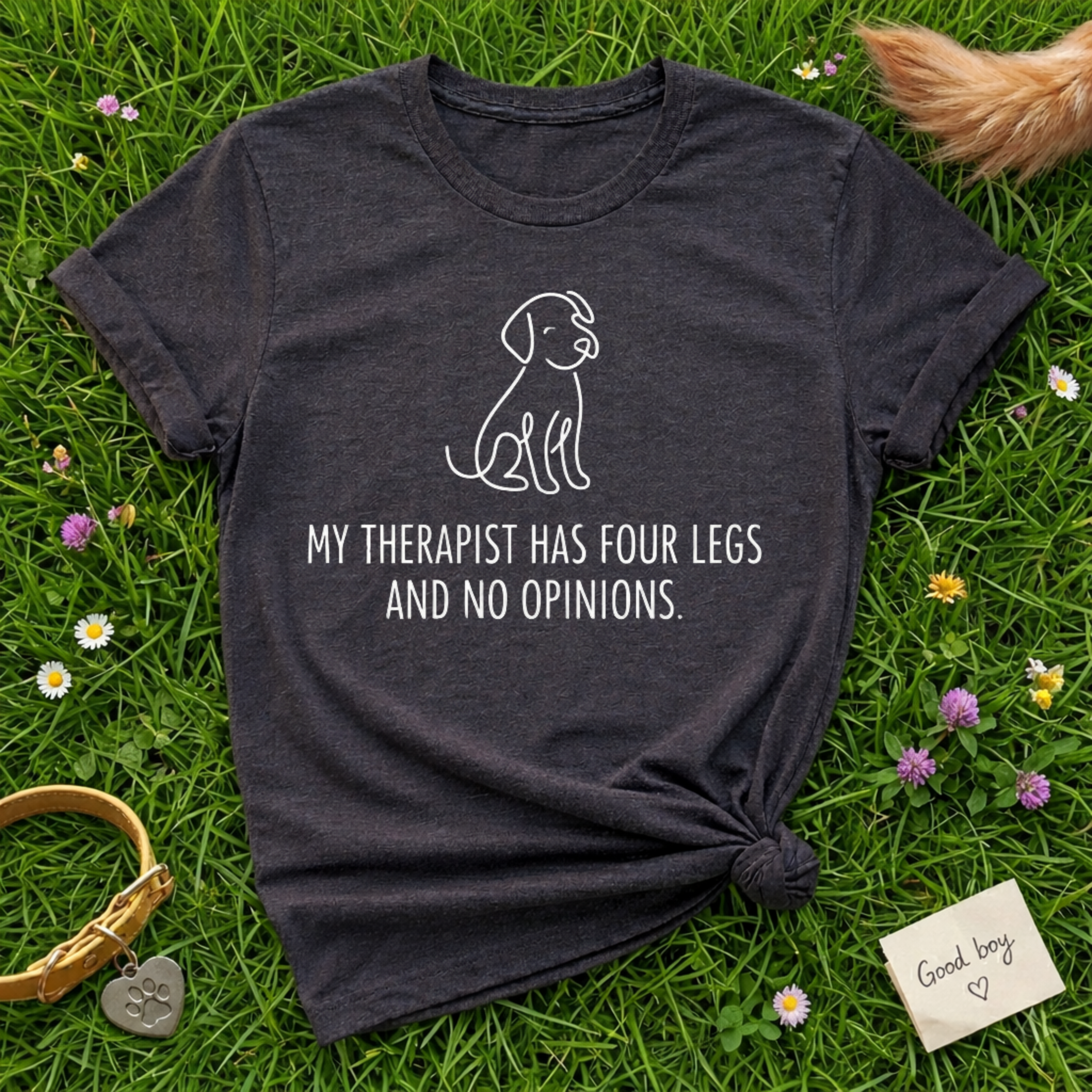 My Therapist has four legs T-Shirt