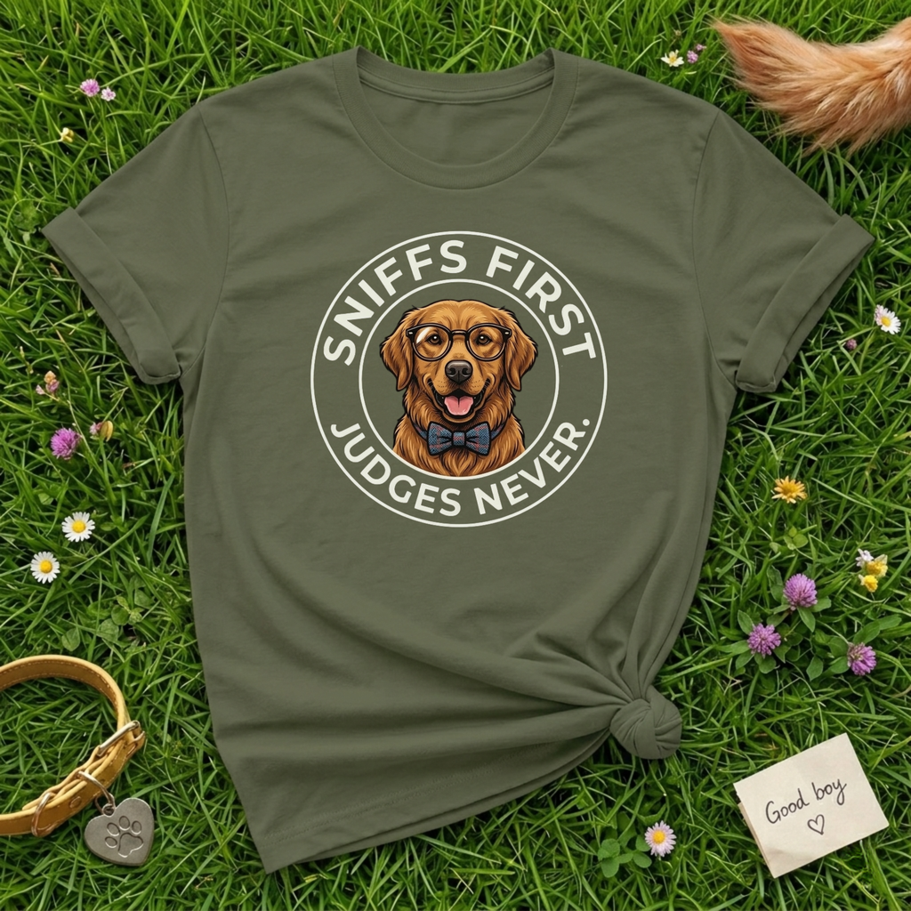 Sniffs First T-Shirt