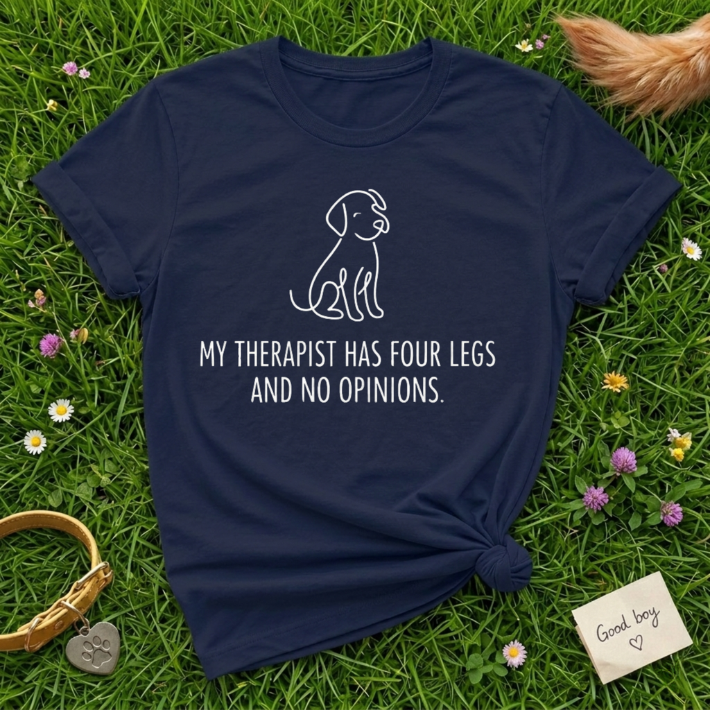 My Therapist has four legs T-Shirt