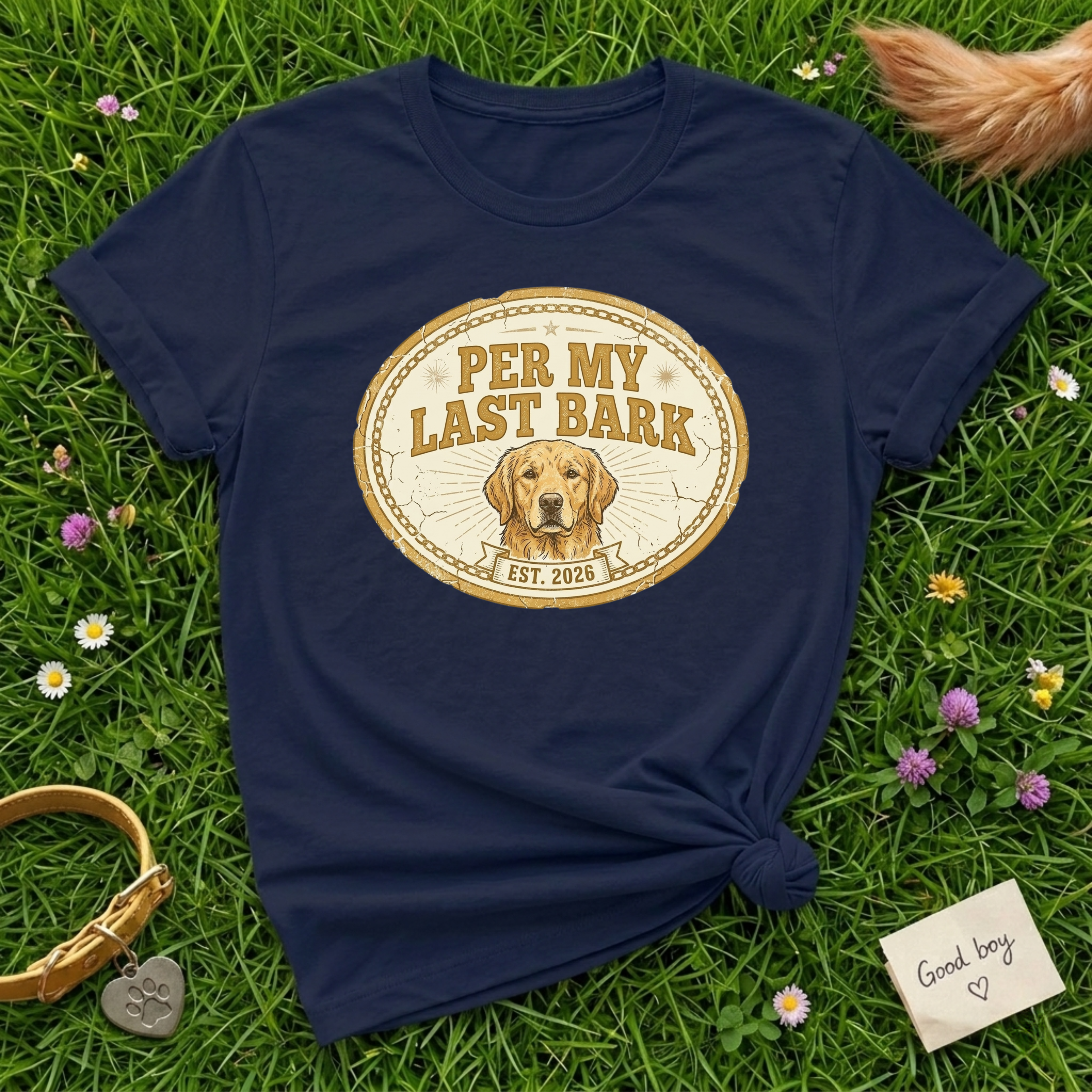 Per my Last bark T-Shirt