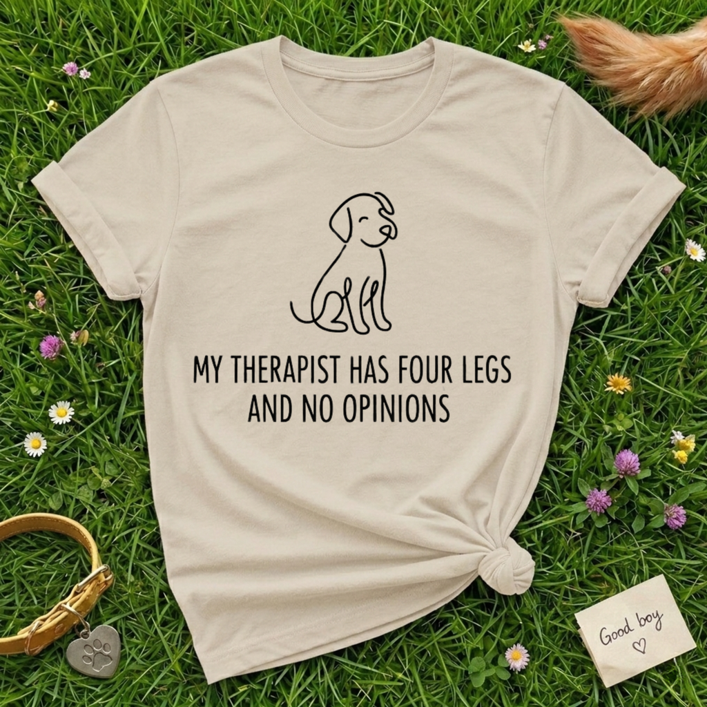 My Therapist has four legs T-Shirt